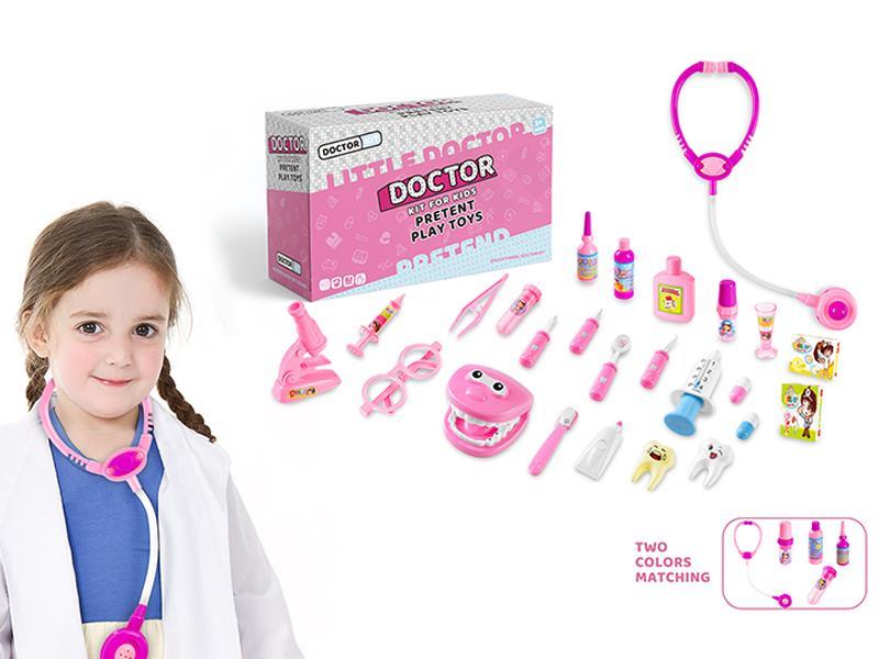 25Pcs Pink Dental Toys