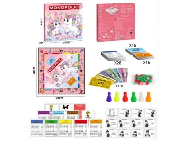 Spanish: Unicorn Monopoly