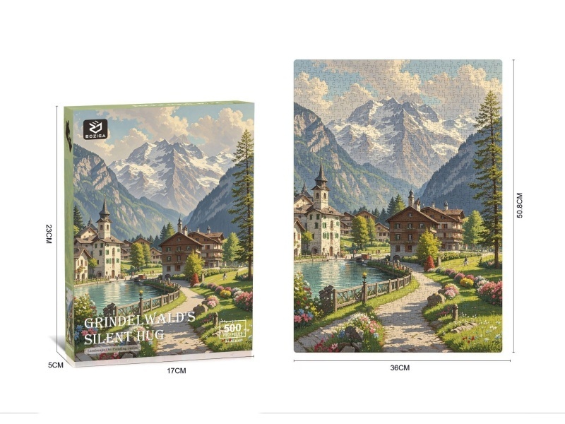 Oil Painting Puzzle (500 Pieces)