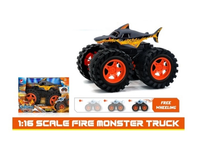 1:16 Hot Wheels Shark Inertia Car