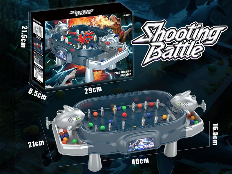 Shark Shooting Battle Pinball Game Machine