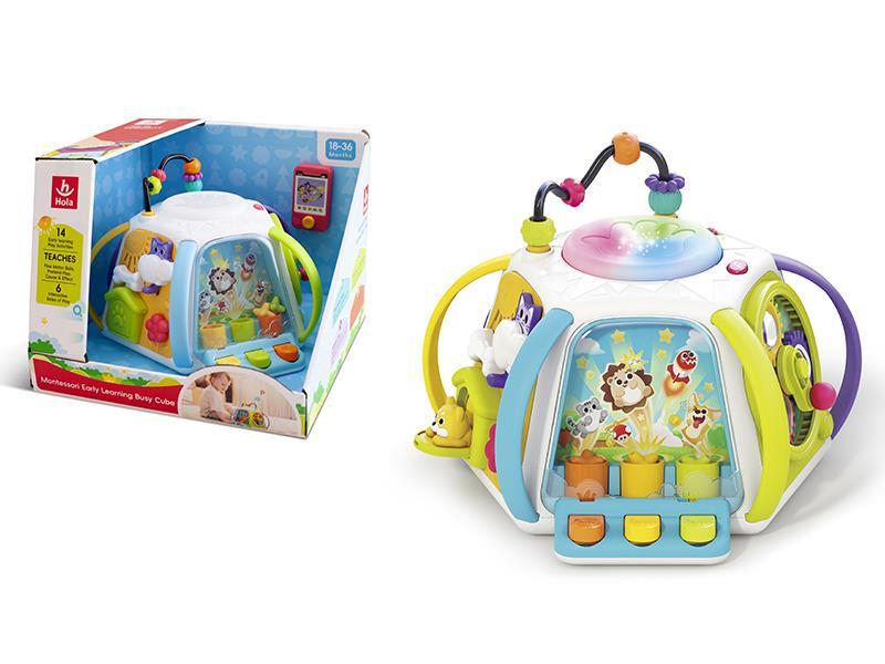 Montessori Early Learning Busy Cube