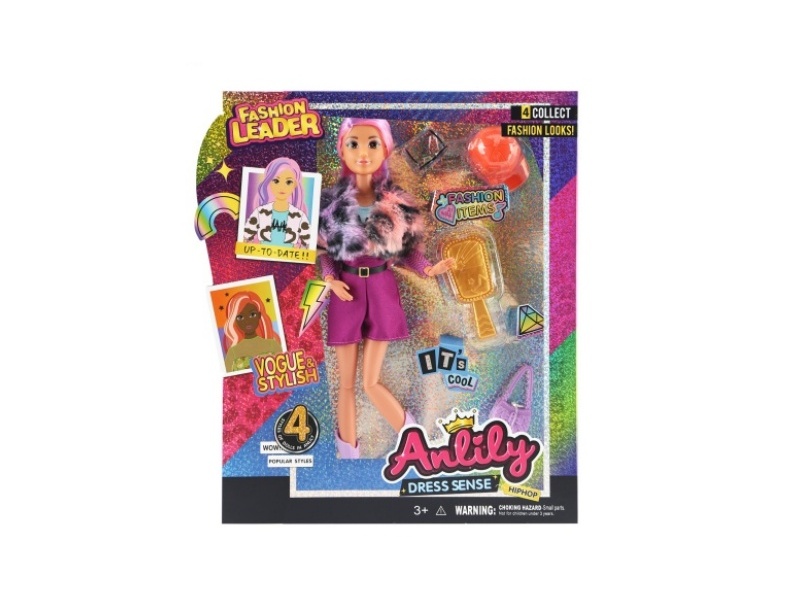 11.5-Inch Solid Doll (Brown Skin Color)