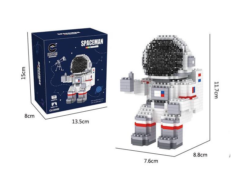 1008pcs Space Astronaut Building Blocks (No Lights)