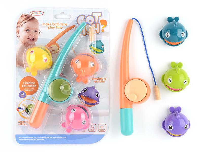 4pcs Magnetic Fishing Toys