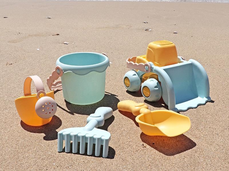 Soft Glue Beach Toys 5PCS