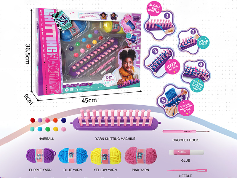 DIY Knitting Wool Weaver