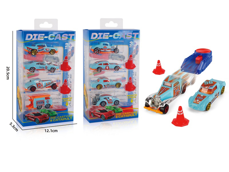 1:64 Catapult Sliding Alloy Car (2 Models Mixed)