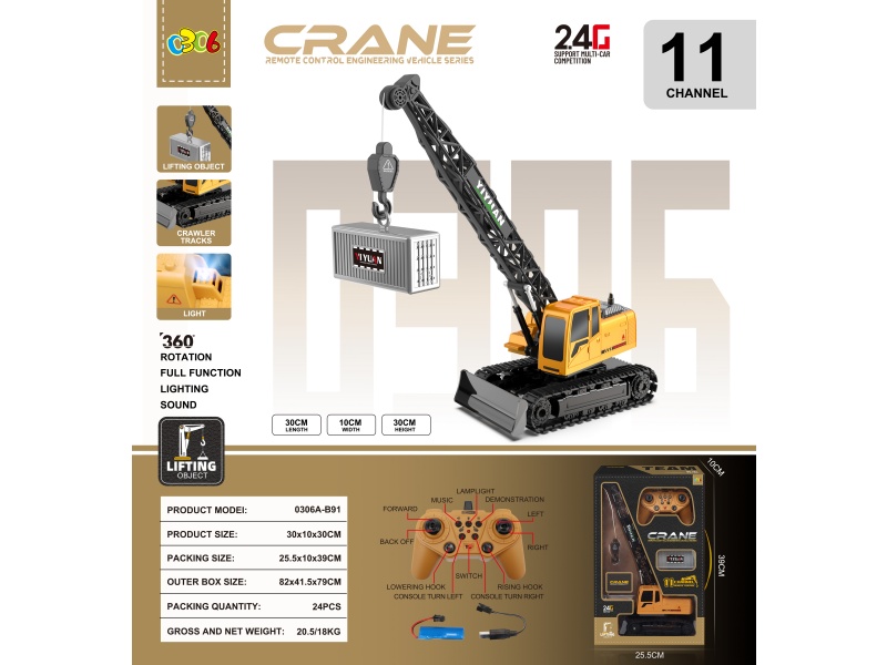 11 Remote Control Cranes