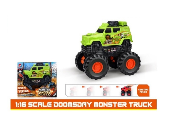 1:16 Hot Wheels Zombie Inertia Car