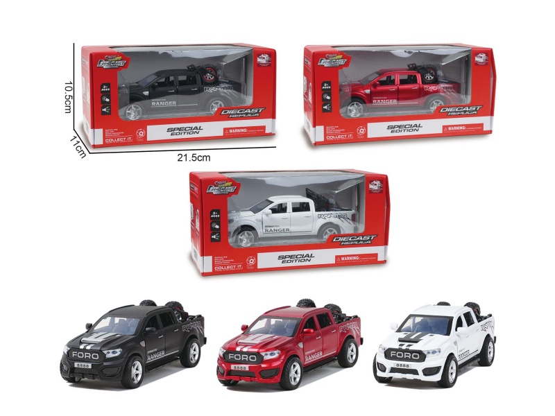 1:32 Ford Pickup Alloy Vehicle (Rebound, Ic With Lights)