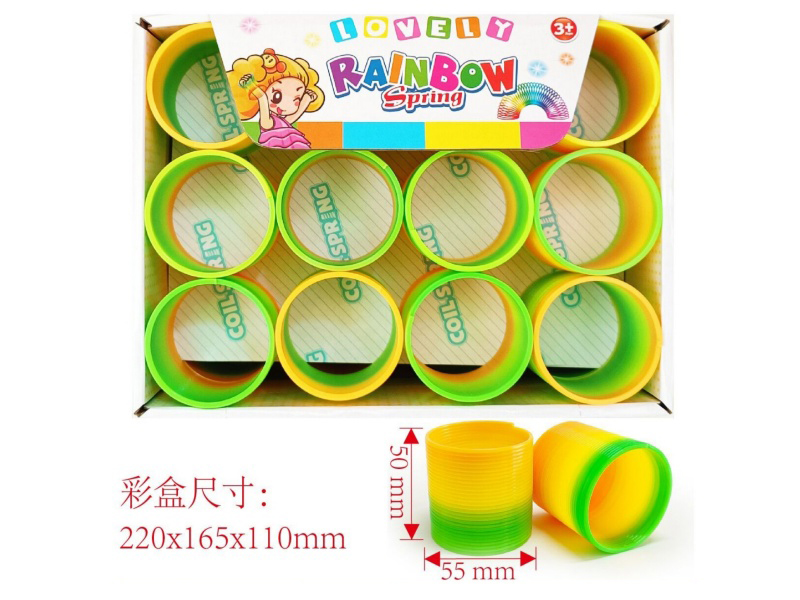 Spring Color Rainbow Ring (24Pcs)