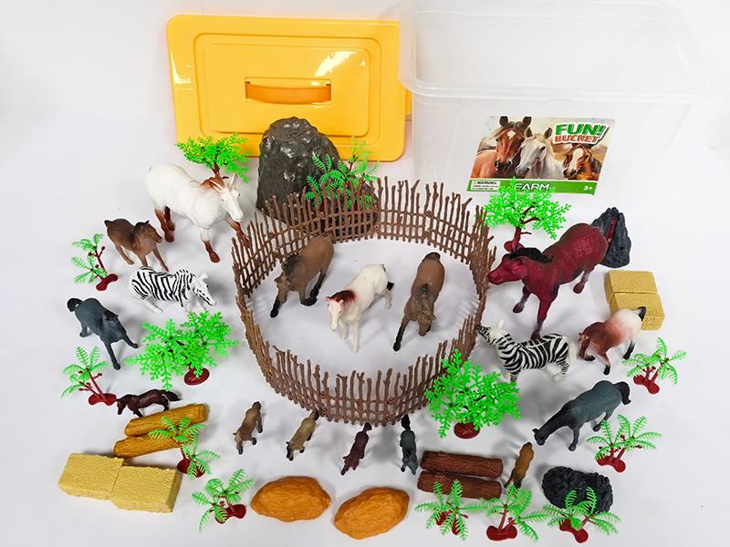 Horse Set 58PCS