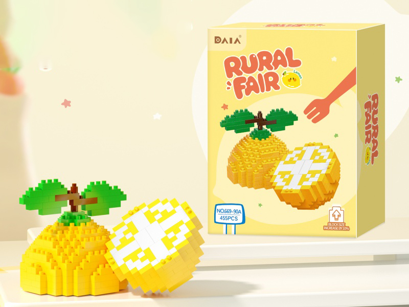 Building Blocks: 455 Pcs Of Lemons