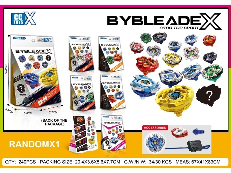Beybladex 1:1 Alloy Gyroscope Large Launcher