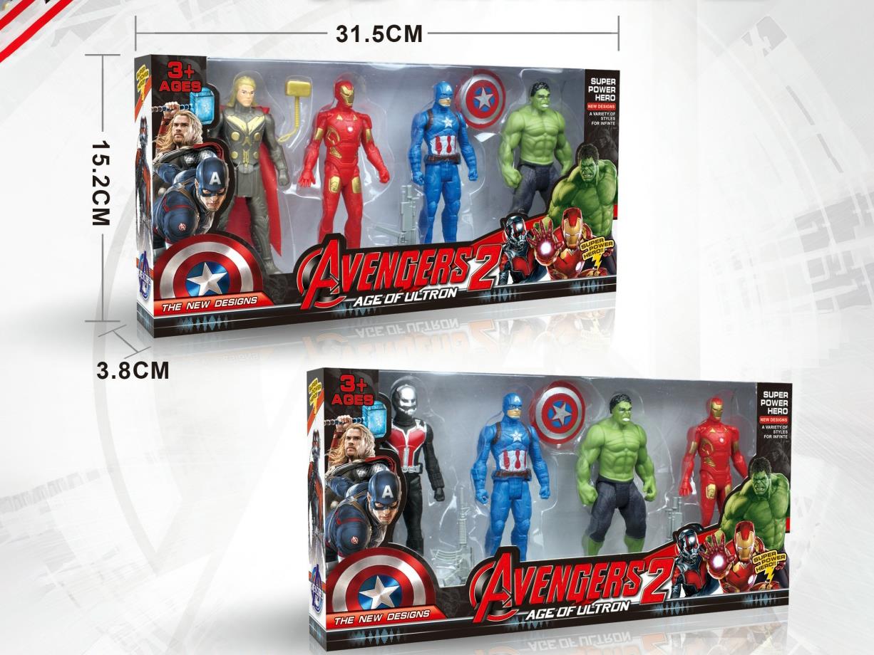 Captain America, Thor, Iron Man, The Hulk And Ant-Man 11.5Cm Figure