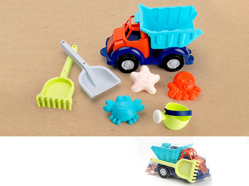 7PCS SAND BEACH TOYS