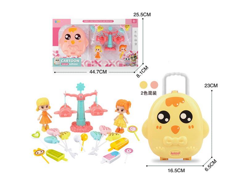 Candy Swinging Airplane Doll Chick Box