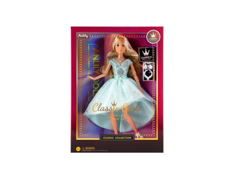 11.5-Inch Solid Doll (Brown Skin Color)