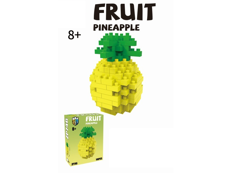 Pineapple Building Block Fruit Series 148 PCS