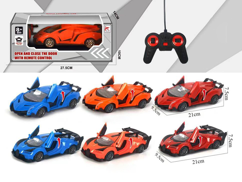 27Mhz 1:24 5-Channel Remote Control One Key Door Opening Simulation Sports Car(Not Including Batteries)