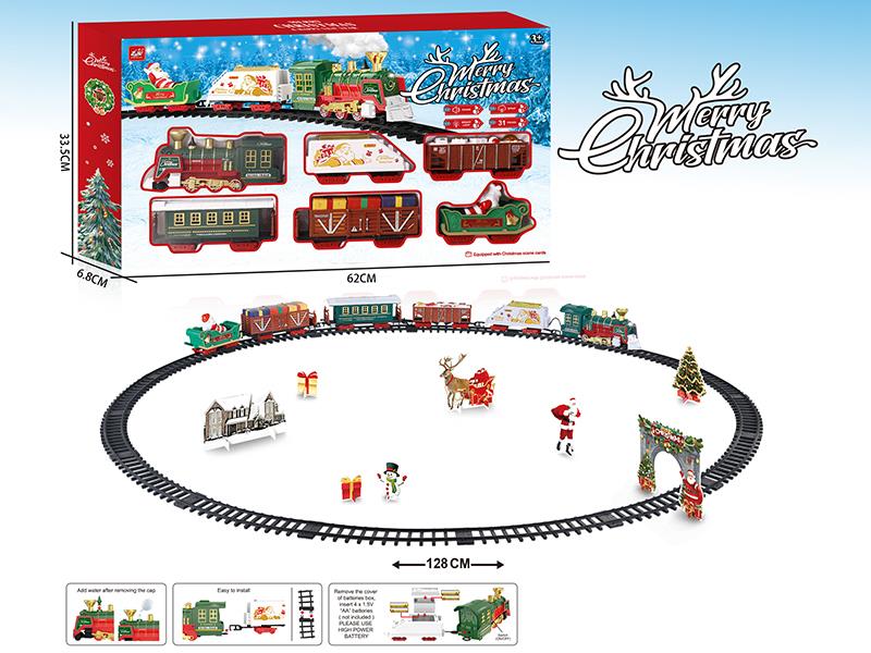 Christmas Rail Train(Spray, Christmas Song, Train Sound And Lights)
