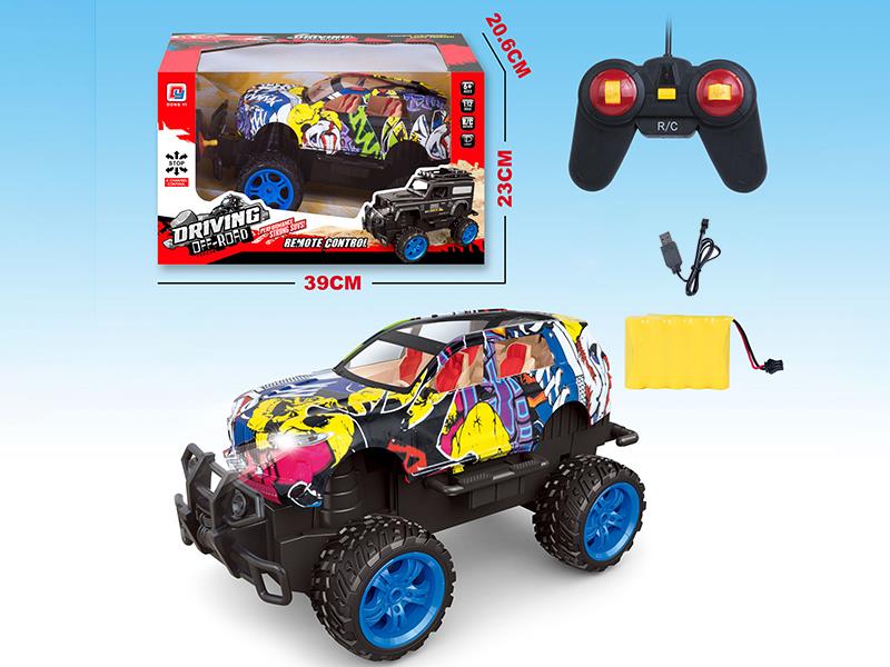 1:12 4-Channel Remote Control Water Transfer Printing BMW x7 Off-Road Vehicle