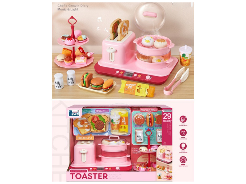 Electric Simulation Breakfast Machine Set