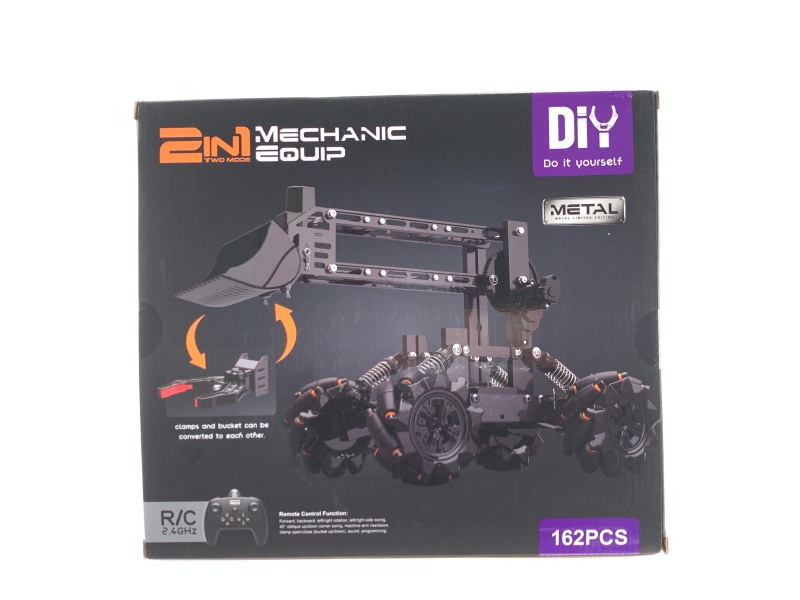 2-In-1 Self-Assembly Remote Control Alloy Mechanical Equipment