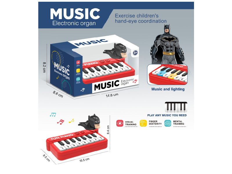 Batman Multi-Functional Educational Electronic Organ