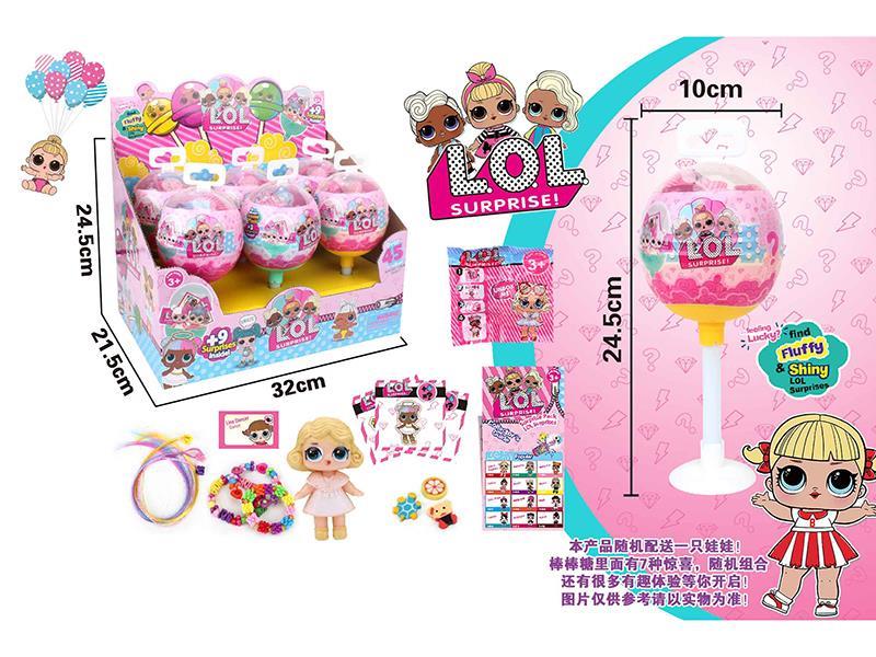 LOL Surprise Doll Lollipop 6PCS