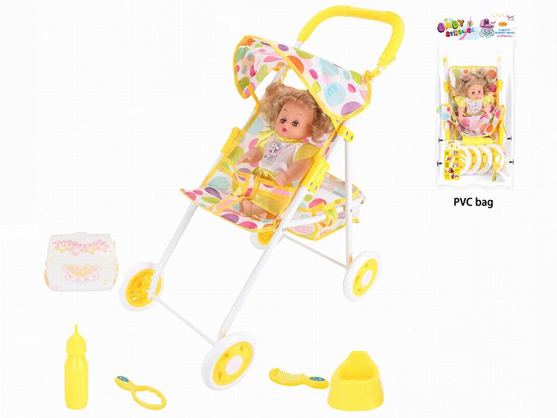 Baby Stroller Toy(Iron) + 12