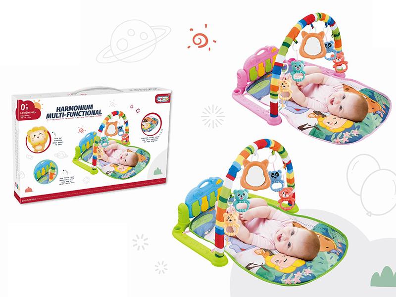 Pedal Piano  Fitness Blanket (Piano Keyboard With 4 Lights）