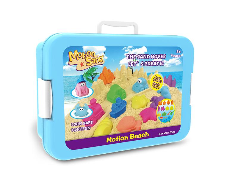 Space Sand Set(1000g Sand, 15 Molds, 1 Suitcase)