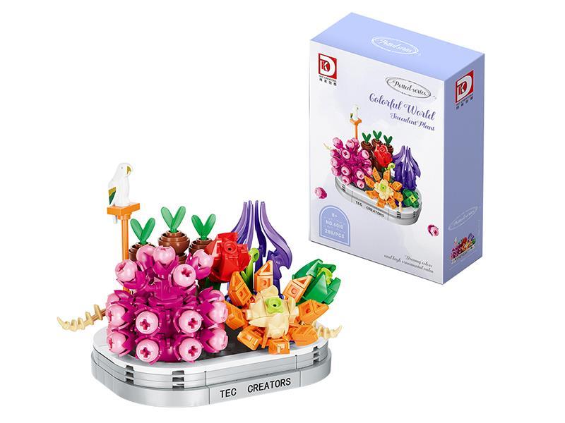Building Block Potted Plants 288+PCS