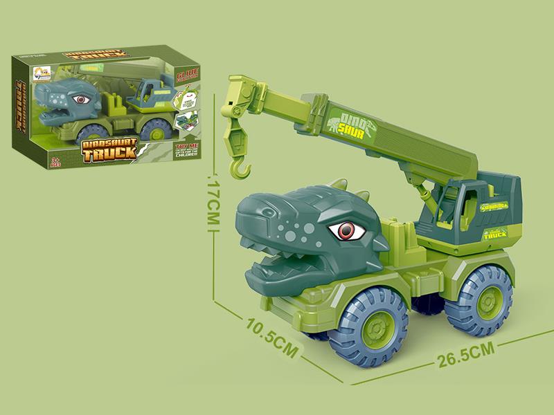 Middle Size Slide Dinosaur Engineering Truck