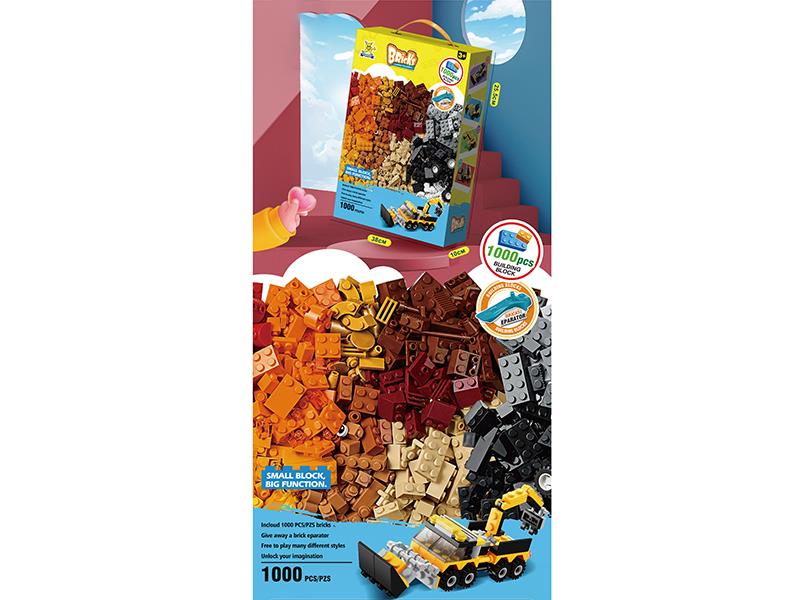 1000pcs Small Particle Building Blocks