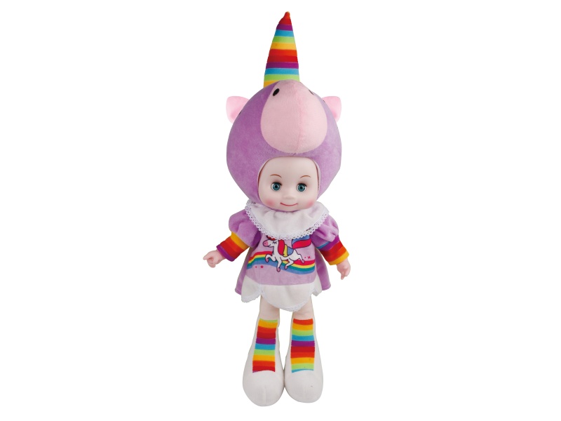 20-Inch Music Purple Unicorn (Opp Bag)