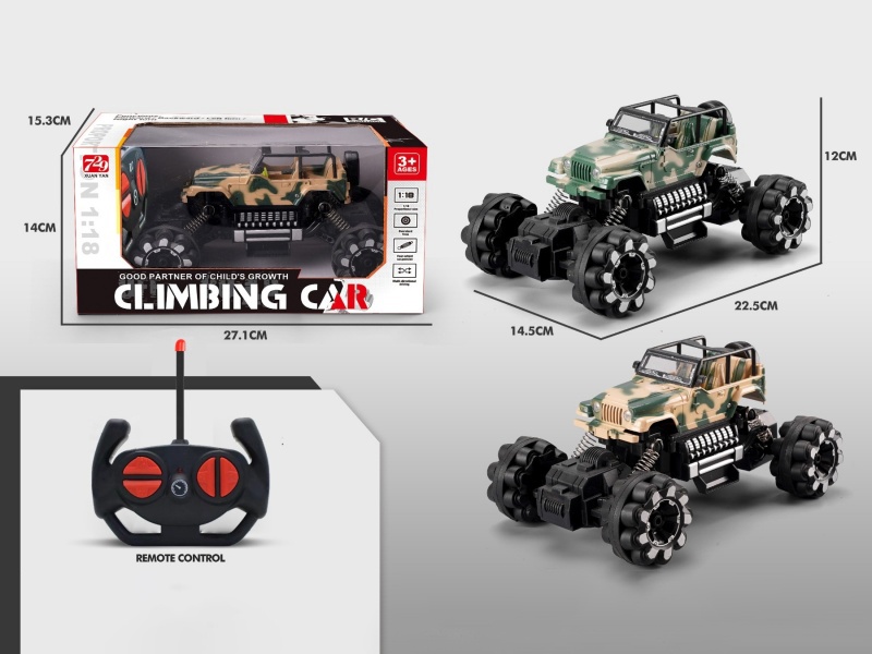 1:18 Simulation Remote Control Climbing Car