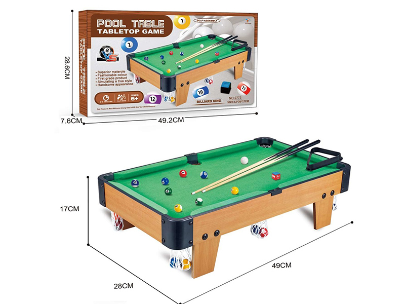 Wooden Billiard Table