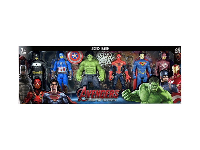 15cm Avengers Action Figures 6pcs