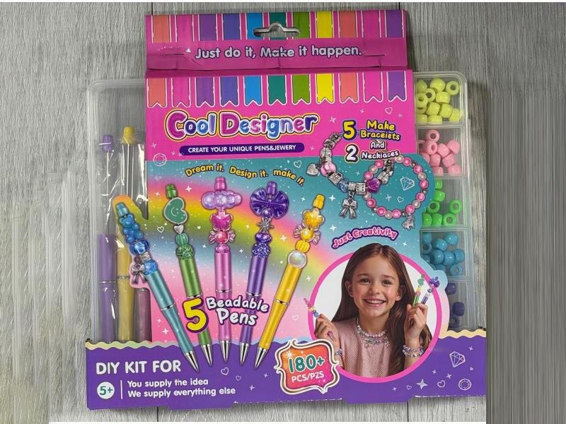 Diy Beaded Pen And Box Set - Little Horse Beaded Style