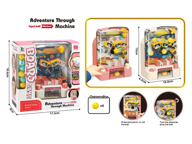 Level-Breaking Ball-Throwing Game Machine