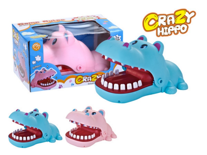 A Hippo Bites A Table Toy