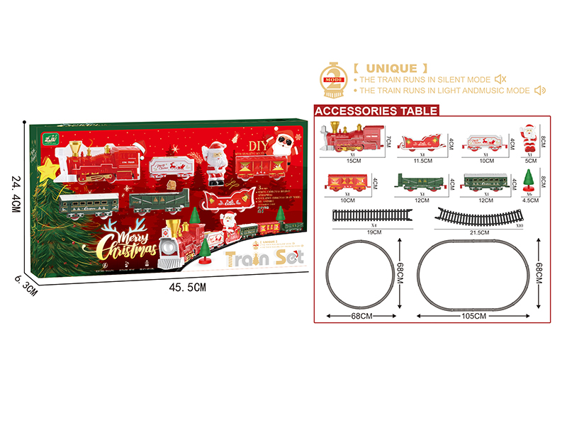 Christmas Classical Rail Train