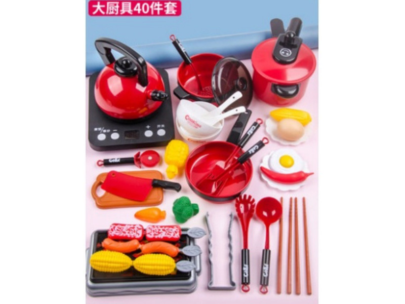 Extra Large Size Kitchenware Set 40pcs