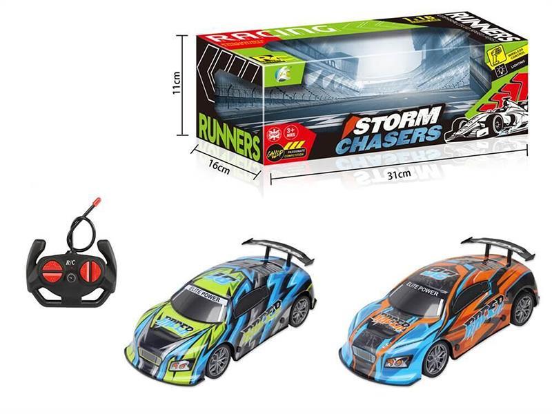 1:16 Four-Way Remote Control Simulation Car With Lights (27Mhz) (Power Not Included)