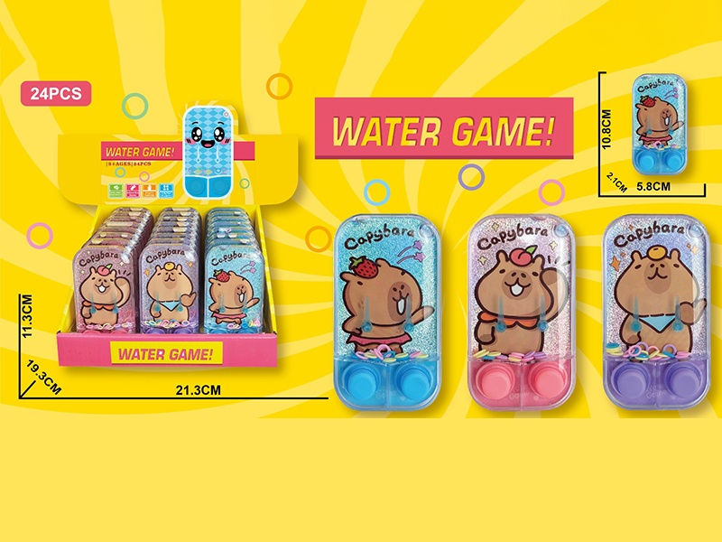 Capybara Water Game Toys 24pcs