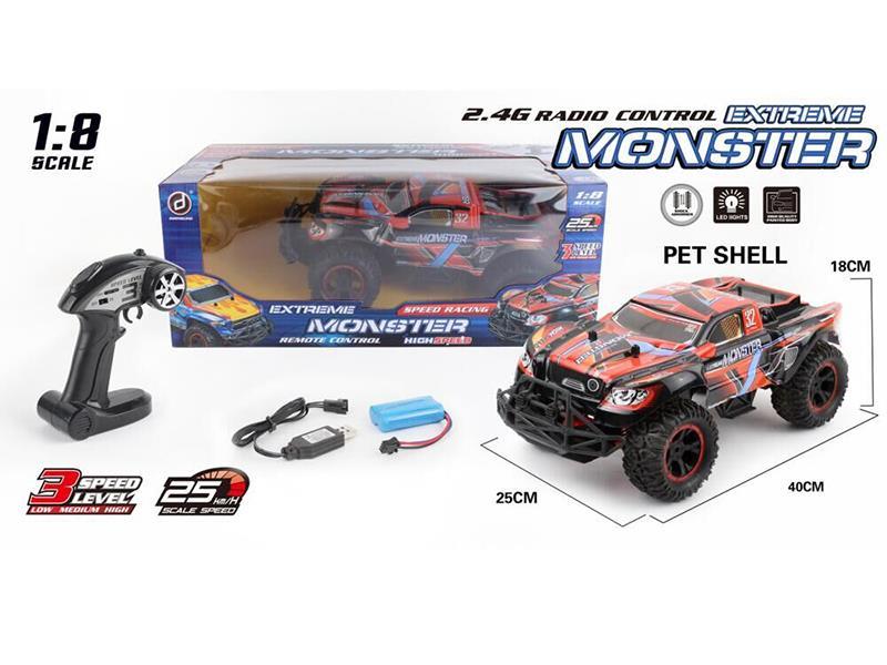 1:8 2.4G Remote Control PVC Pickup Truck