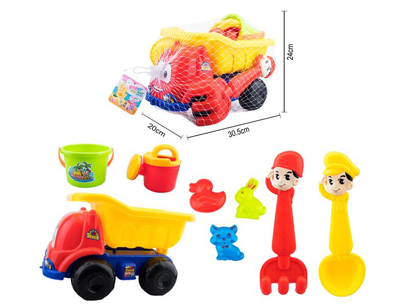 Beach Toys Truck Set 8pcs